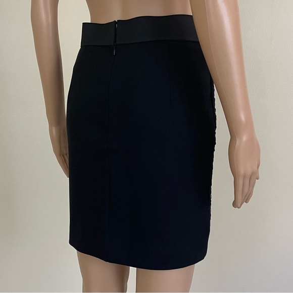 NWT DKNY black & gold sequin skirt size 4 - Picture 3 of 14